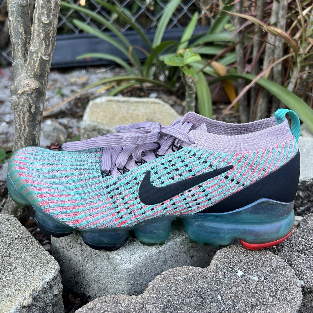 Nike Air Vapormax Flyknit 3 NBY South Beach Womens Shoes AJ6910-500 Size 7.5 - Picture 2 of 9